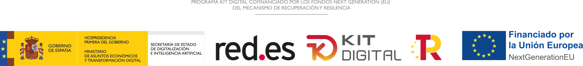PROGRAMA KIT DIGITAL COFINANCIADO POR LOS FONDOS NEXT GENERATION (EU) DEL MECANISMO DE RECUPERACIÓNY RESILENCIA